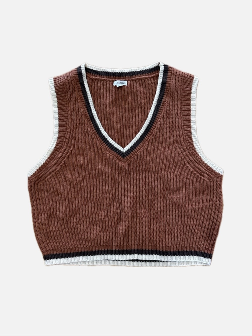 Garage Knit Sweater Vest